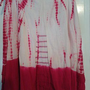 Vintage tie-dyed skirt.